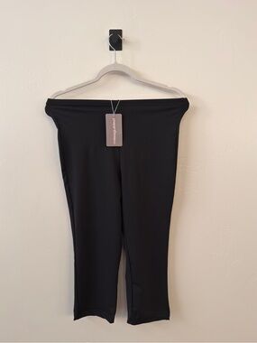 Missguided Black Capri Leggings with Original Tag